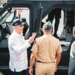 Ministro de Defensa presenta el primer vehículo militar blindado ensamblado por la Industria Militar Dominicana