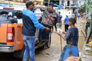 DASAC asiste a familias afectadas por inundaciones en las provincias Puerto Plata, María Trinidad Sánchez, Espaillat y Samaná