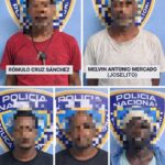 DICRIM apresa a varios hombres por robos en Mamey, Sosúa y Puerto Plata