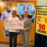 LEIDSA entrega 90 millones de pesos al millonario 495 del Loto