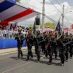 Presidente Abinader encabeza tradicional desfile cívico-militar y policial en Azua, con motivo al 182 aniversario de la Batalla del 19 de Marzo