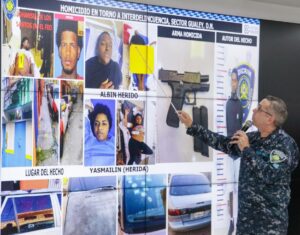 Policía Nacional apresa autor de tiroteo en Gualey; ocupa arma de fuego utilizada en el hecho