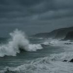 Oleaje peligroso y lluvias matutinas afectarán varias zonas del país, según Indomet