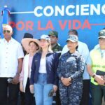 Senador Julito Fulcar hace llamado a la prudencia durante lanzamiento del operativo “Conciencia por la Vida 2026” en Baní 