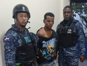 Policía arresta a presunto delincuente “Macutico” en Sabana Perdida