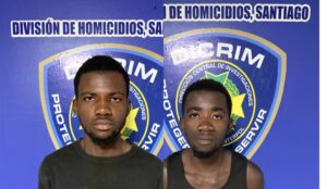 Policía apresa a dos haitianos implicados en doble homicidio de prestamistas en Santiago; otro ya fue sometido