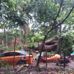 Intensas lluvias y granizadas causan estragos en el Gran Santo Domingo