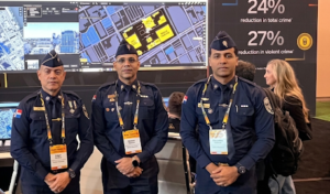 Policía Nacional participa en evento mundial de tecnología y seguridad en Estados Unidos