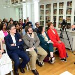 Leonel Fernández dialoga con jóvenes en Madrid y reafirma su compromiso con el desarrollo del conocimiento y el liderazgo en Iberoamérica