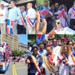 Miles participaron este domingo en el desfile dominicano del Bronx, New York