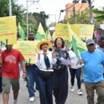 Frente Amplio realiza séptima caminata protesta en SDN contra el alto costo de la vida