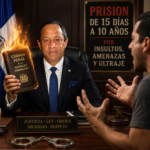 Insultar a una persona podría costar hasta un año de prisión, si es a un funcionario, hasta 10 o más