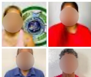 Policía Cibernética apresa a cuatro personas vinculadas a estafas y transferencias ilícitas por más de RD$45,000 y US$16,000