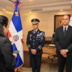 Ministra Faride Raful encabeza traspaso de mando y posesiona a Ernesto Rodríguez García como director general de la Policía Nacional