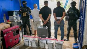 Informan desmantelamiento de estructura de narcotráfico en SPM, ocupan 26 paquetes de Cocaína