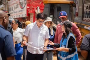 CAASD construye cisterna 50 mil galones de agua y  avanza construcción multiuso en Las Cañitas