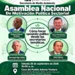Fuerza del Pueblo realizará Asamblea Nacional de Motivación Política de su Secretaría Ambiental