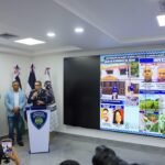 RecibPolicía Nacional presenta evidencias y revela punto donde cuatro implicados detenidos se reunieron antes de homicidio de esposa de artista Julián Oro Duro en SDE.