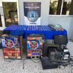 DINTEL ocupa drogas, cigarrillos de contrabando y máquinas tragamonedas durante operativos en SDE