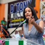 Carolin Matos: “La cuna de la Constitución es hoy la cuna del olvido” y afirma Leonel devolverá el desarrollo a San Cristóbal
