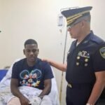 Director general PN visita a raso de la DIGESETT herido tras enfrentar a cuatro delincuentes durante intento de asalto