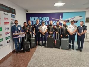Continúa llegada de delegaciones internacionales para los IV Juegos Mundiales de Policía USIP 2026