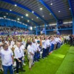 Ricardo de los Santos juramenta al sector construcción de Cotui en respaldo a Carolina Mejía